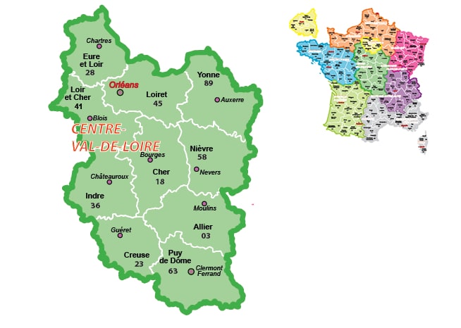 Vente produits hydrofuges département région Val de Loire - Auvergne