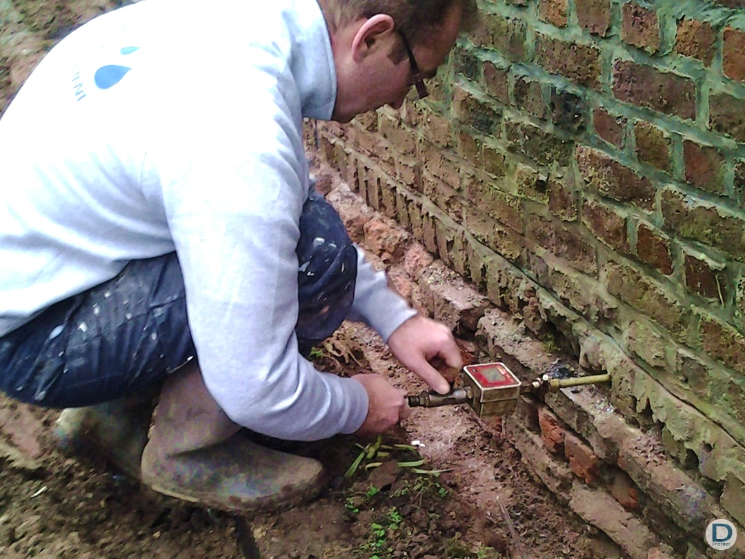 Injection de résine hydrofuge certifiée